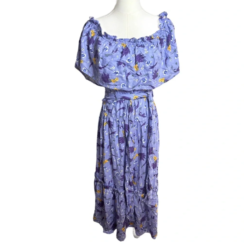 Disney Store Lavender Minnie Mouse Provincial Dress with hidden Minnie's - Picture 4 of 4